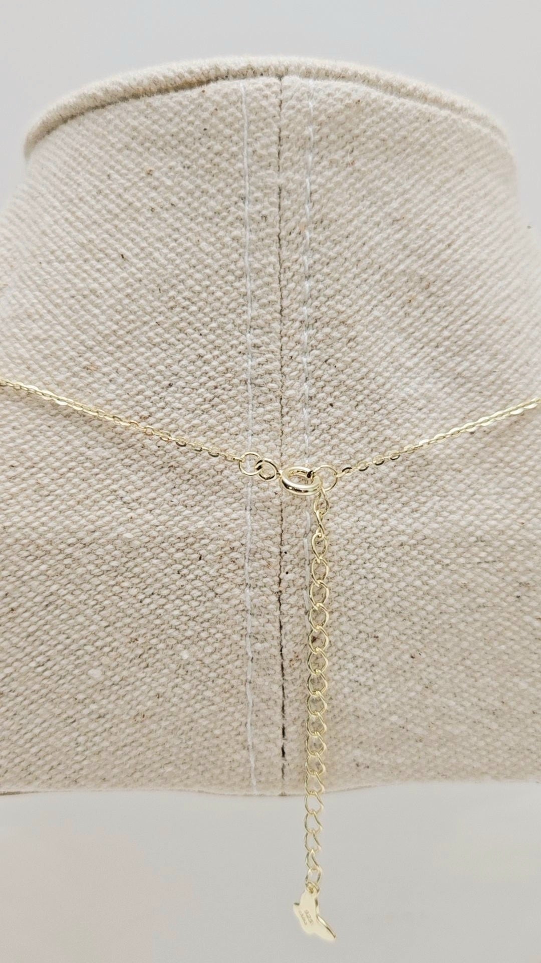 Micro Guilloche Gold Necklace